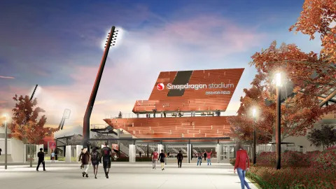 SDSU and Qualcomm Technologies, Inc. Announce Agreement of Naming Rights for New Stadium