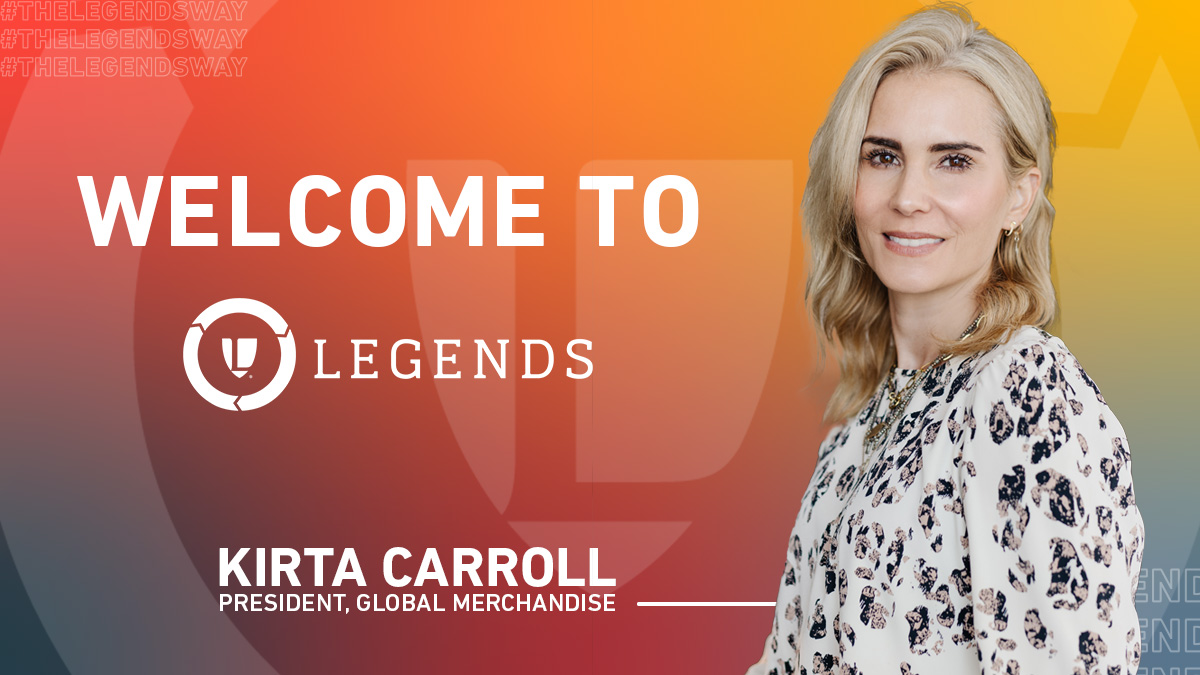 Legends Names Kirta Carroll as President of Global Merchandise