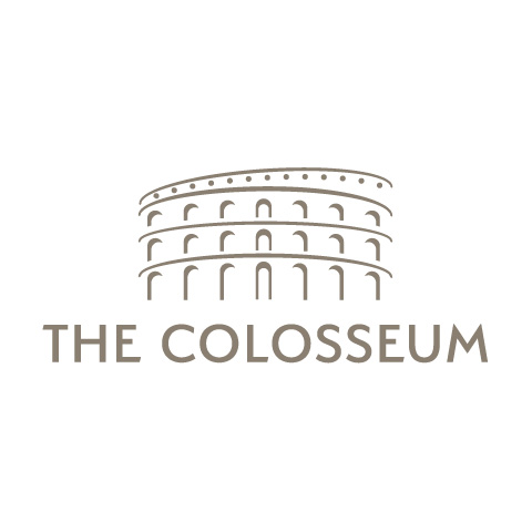 Das Kolosseum bei Ceasear's Logo